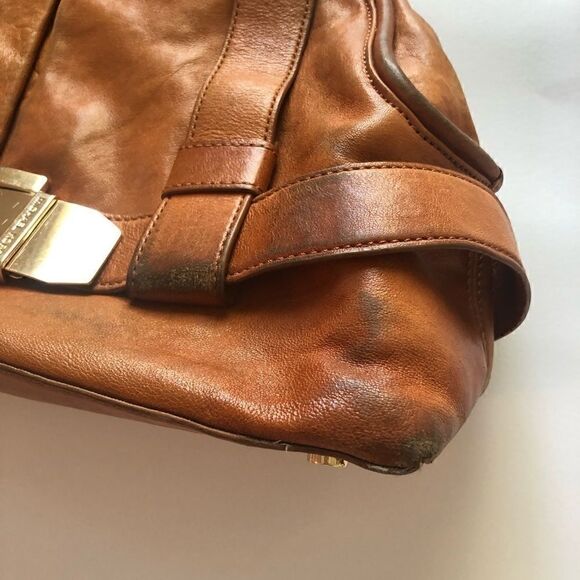 ** Michael Kors ** brown leather shoulder bag - Picture 2 of 8